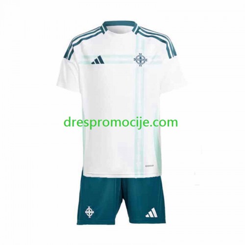 Sjeverna Irska Dres Dječji Gostujući 2024 Kratkih Rukava Sjeverna Irska Dres Dječji Gostujući 2024 Kratkih Rukava